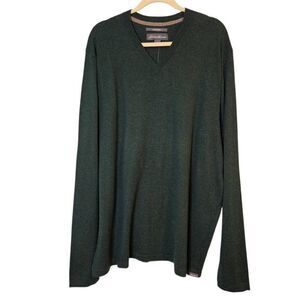 Eddie Bauer mens sweater, cotton/merino, XLT NWT. #894
